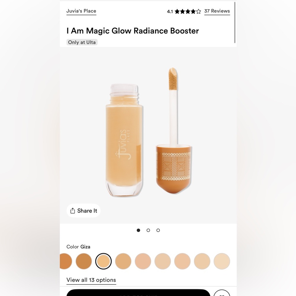 Juvia's Place I Am Magic Glow Radiance Booster - Giza
